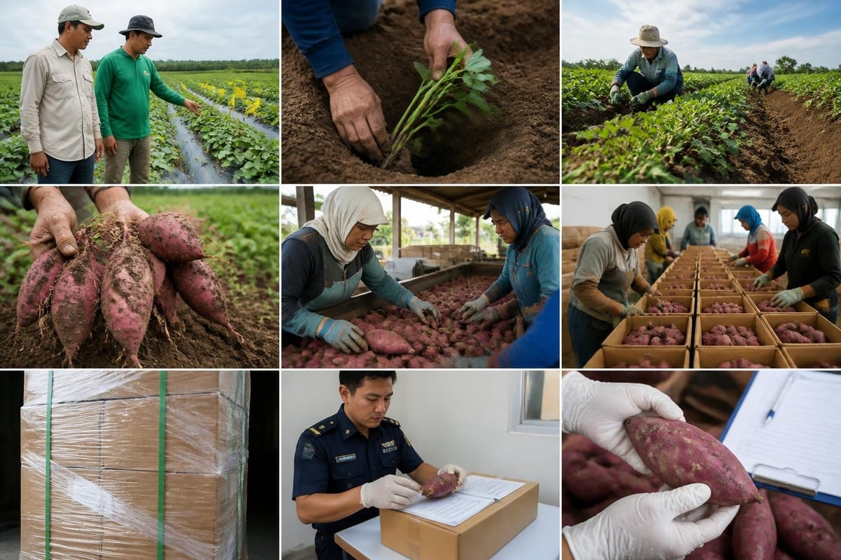 Sweet potato value chain