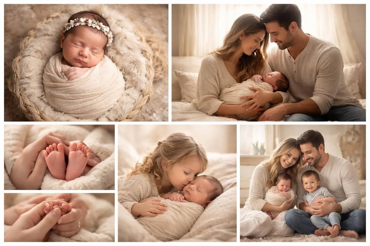 Types of newborn photos
