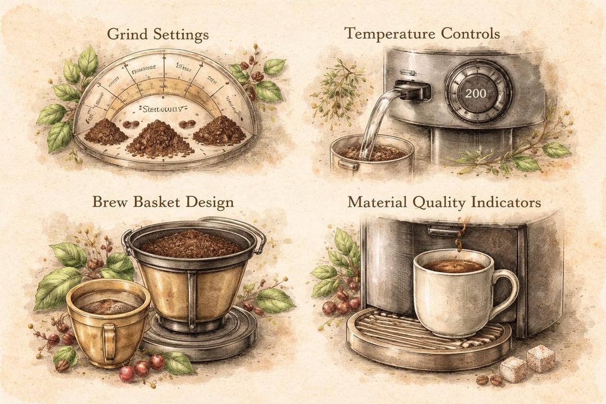 Key features of quality pod-free brewers