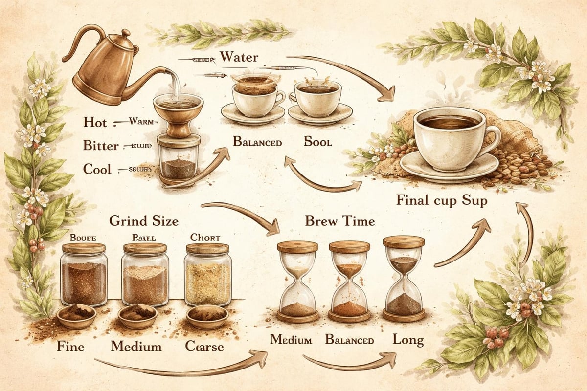 Coffee brewing variables