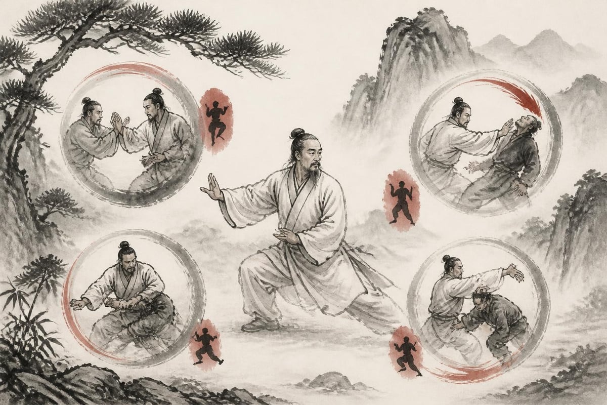 Tai chi martial applications