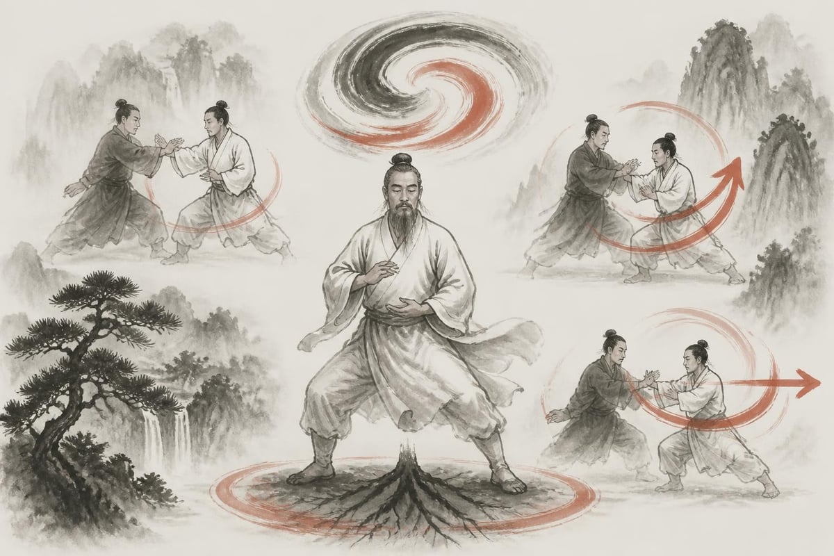 Tai chi combat principles