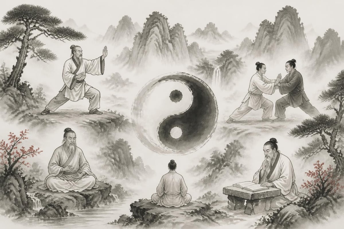 Tai chi training elements