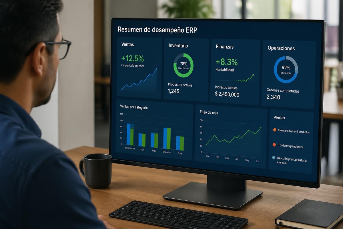 Análisis de datos ERP