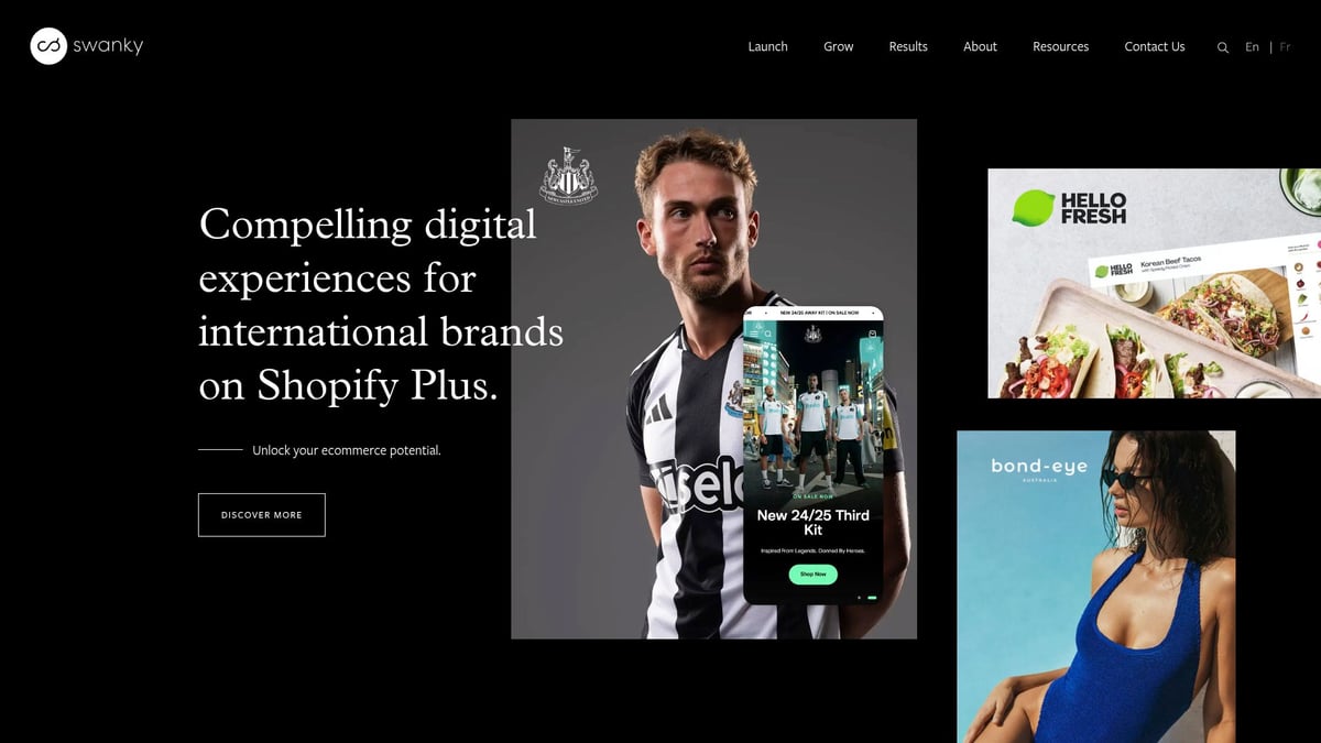 7 Meilleures Shopify Development Company à Découvrir en 2026 - Swanky Agency