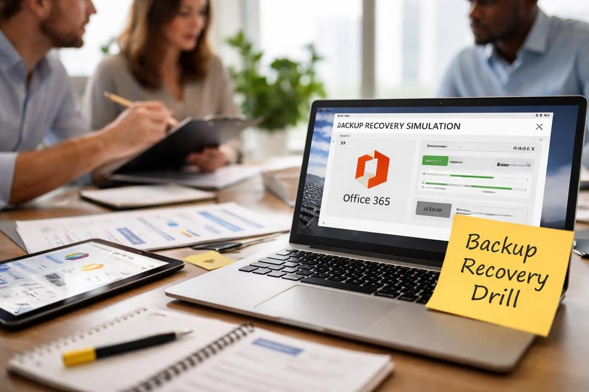Backup testing workflow
