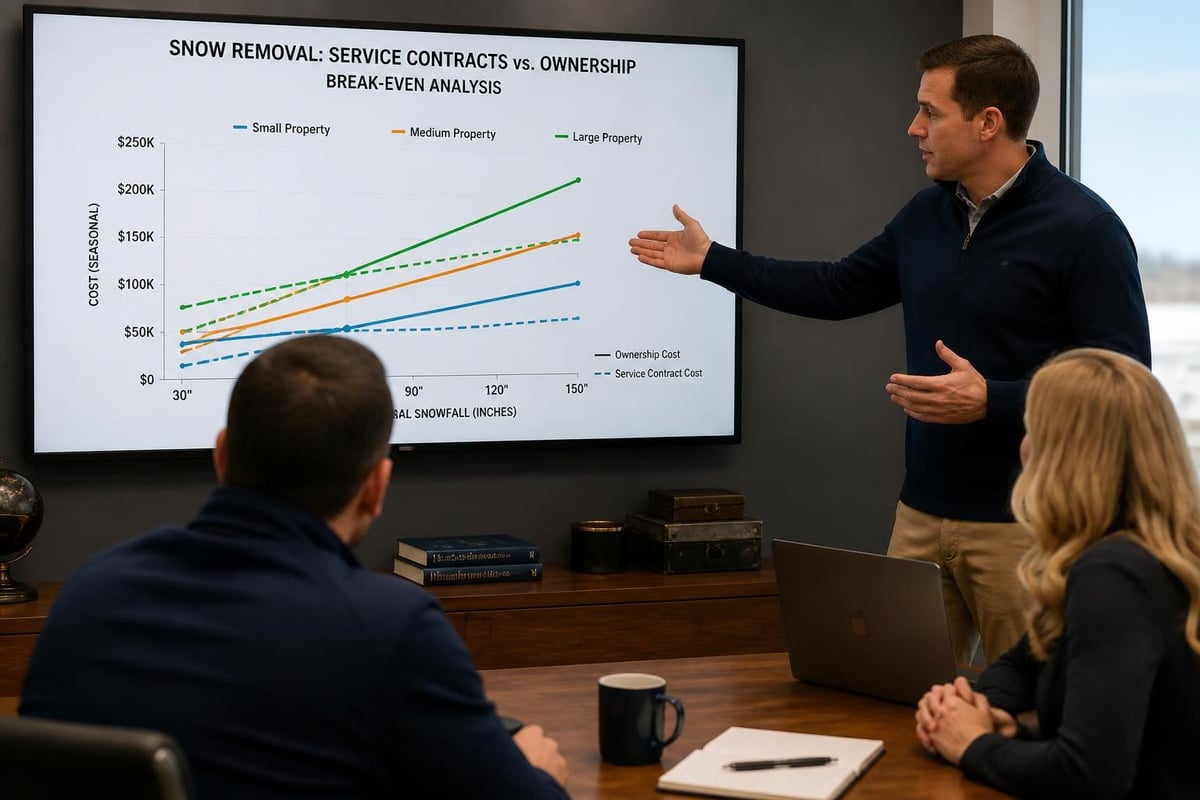 Snow removal cost comparison