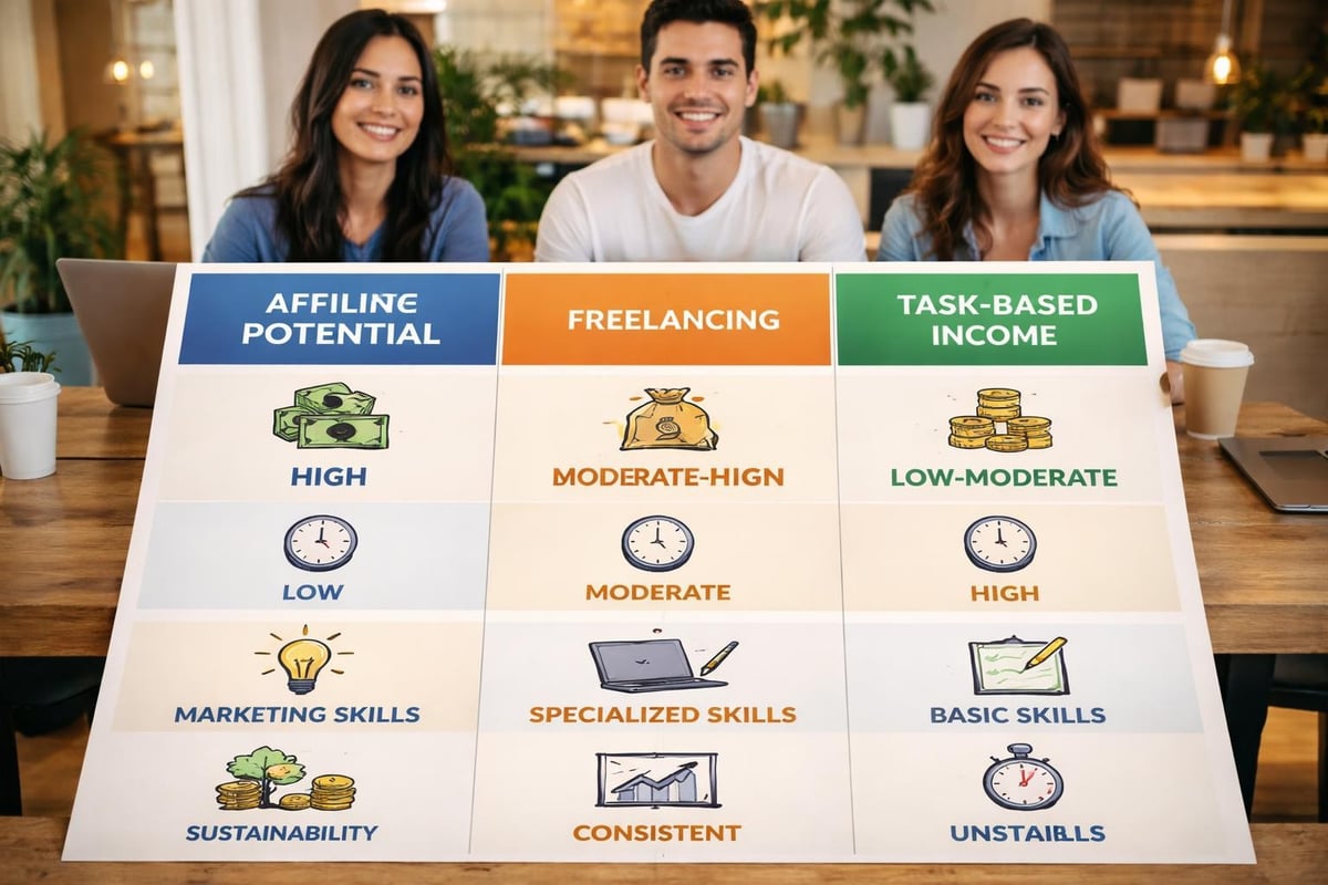 Revenue models comparison