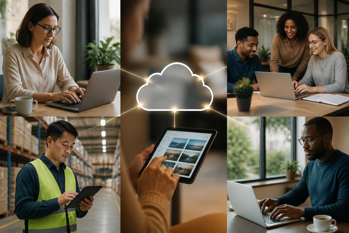 Teamkollaboration in der Cloud