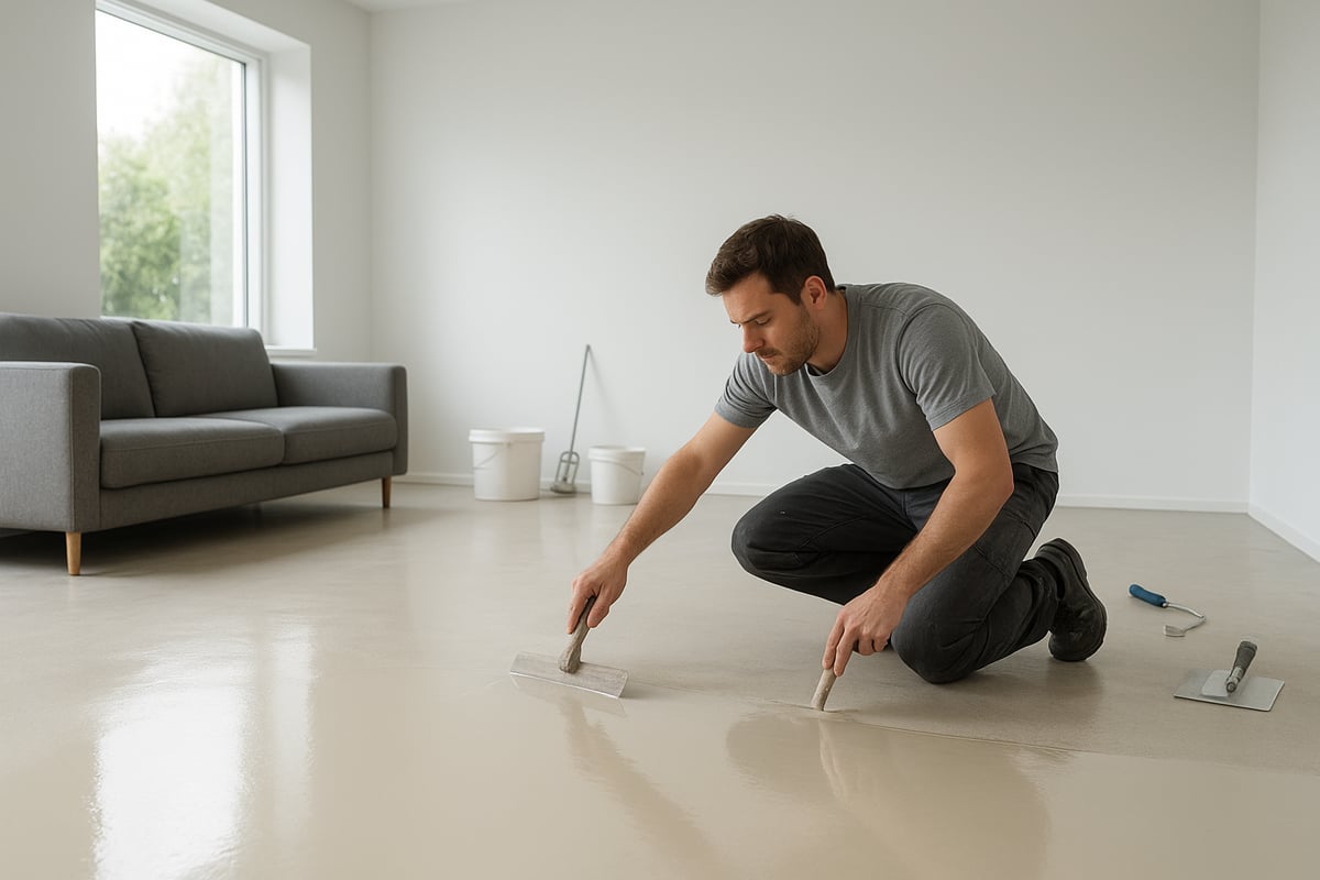 Stappenplan: Zelf een lichte gietvloer aanbrengen