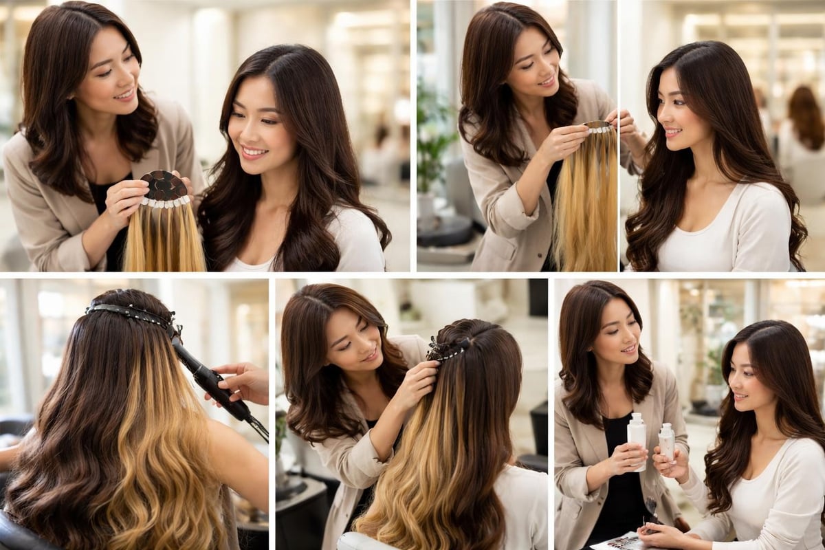Hong Kong hair extension application