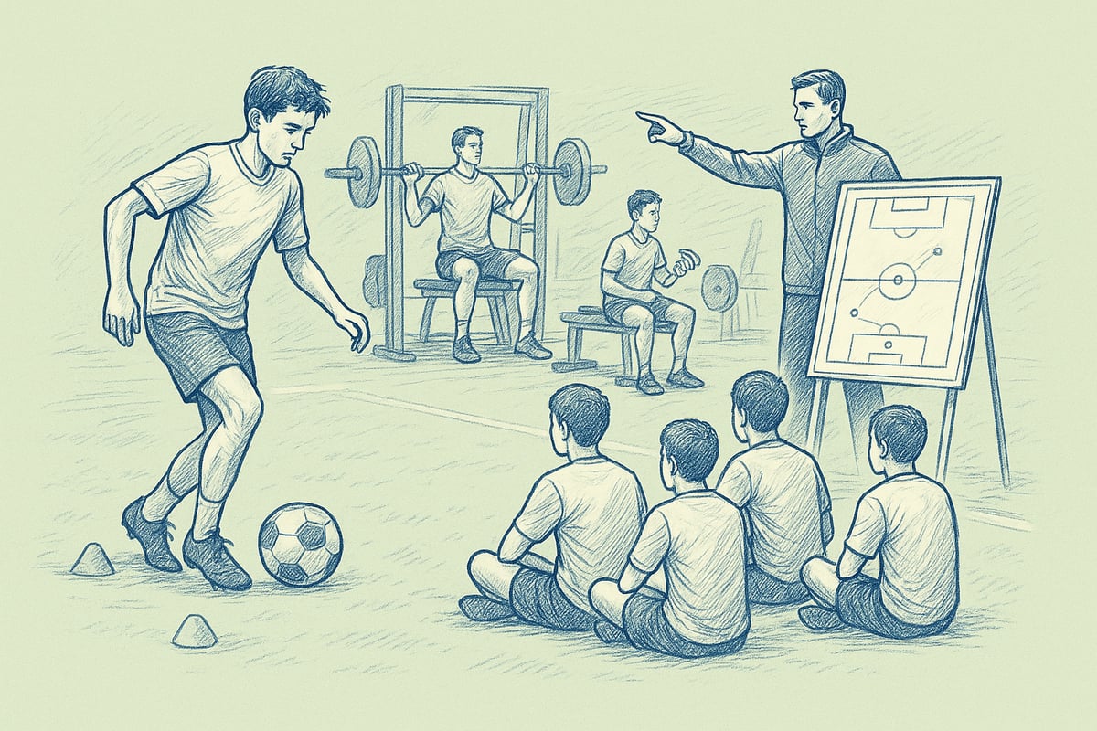 Metodología y Entrenamiento en Academias de Fútbol de Élite