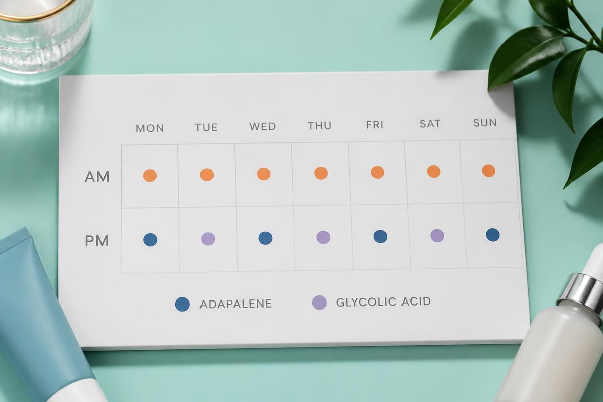 Layering schedule