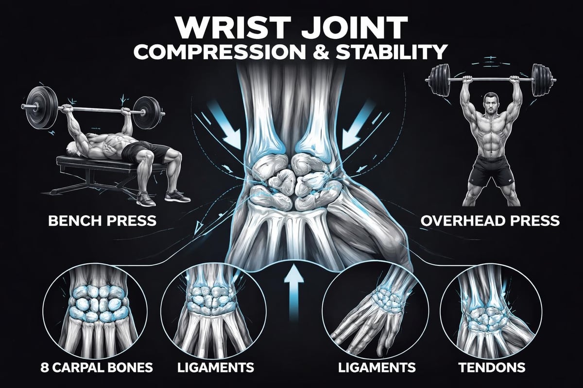 Wrist anatomy under load