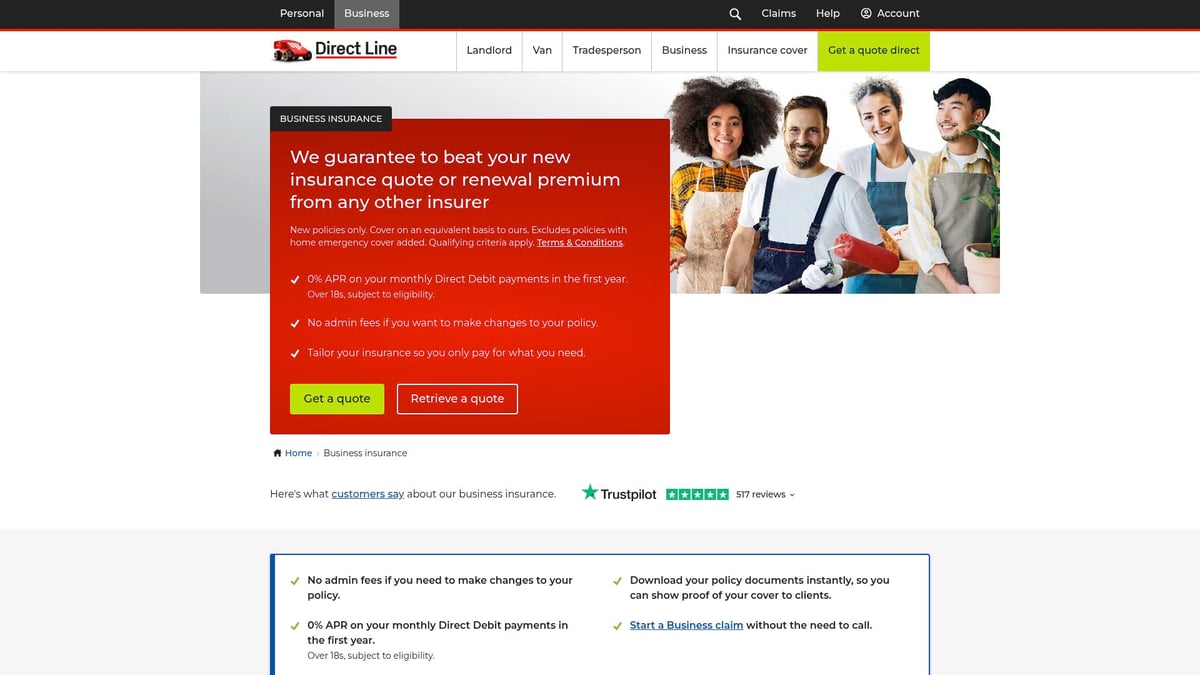 7 Essential Business Liability Insurance Companies for 2025 - Direct Line for Business