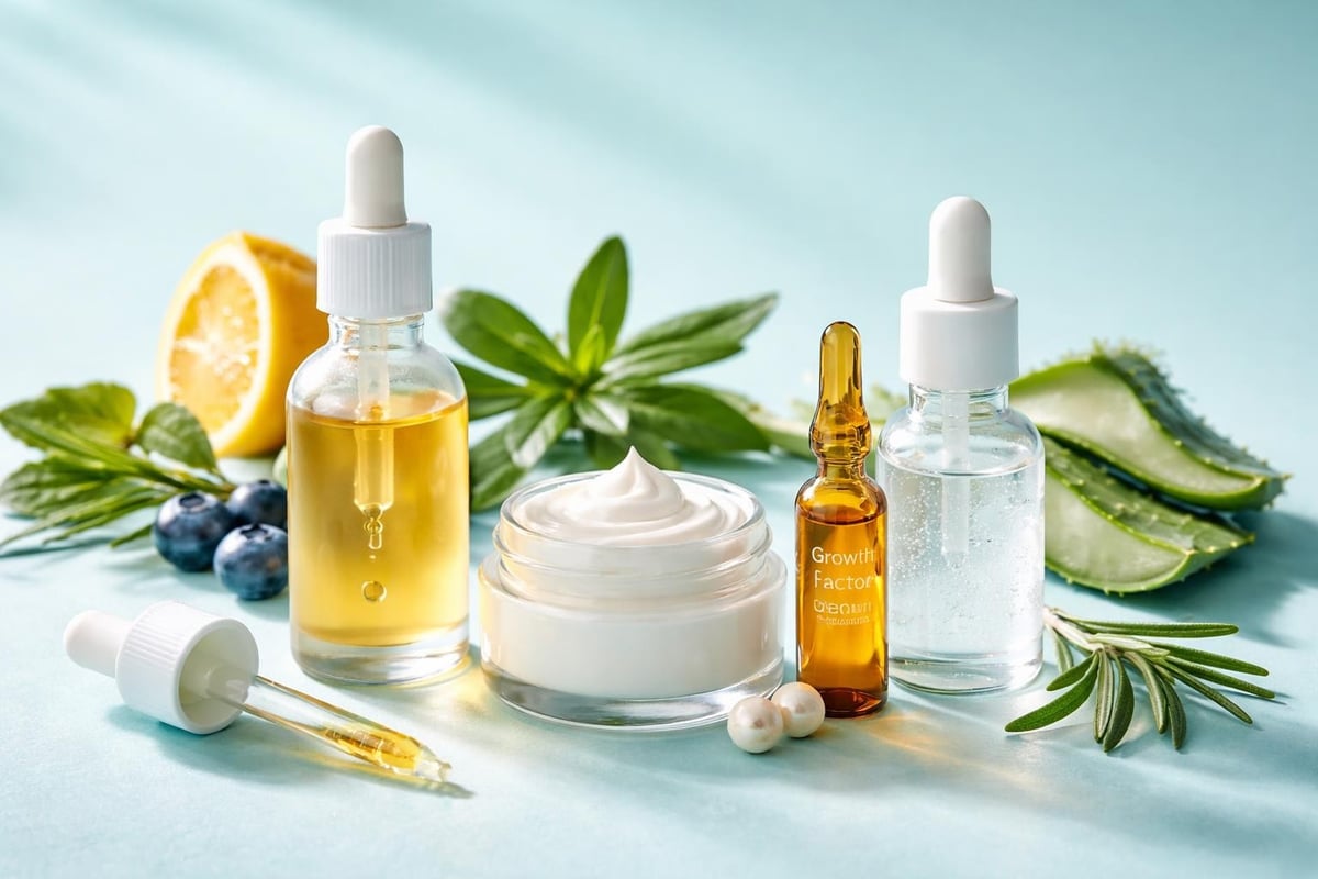 Anti-aging solution skin ingredients