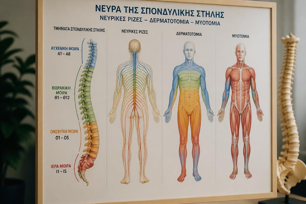 Νωτιαία νεύρα και ρίζες