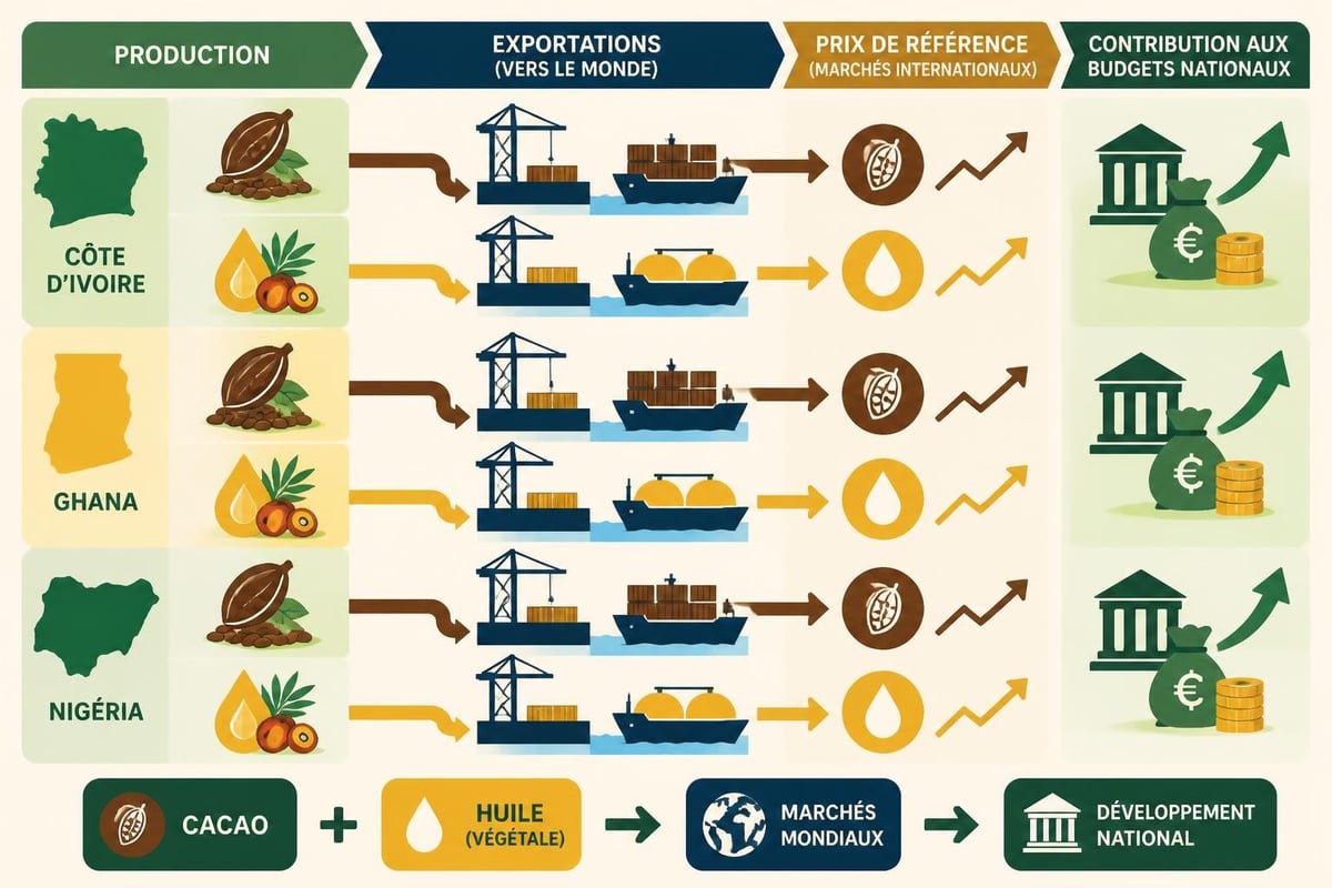West African commodity value chains