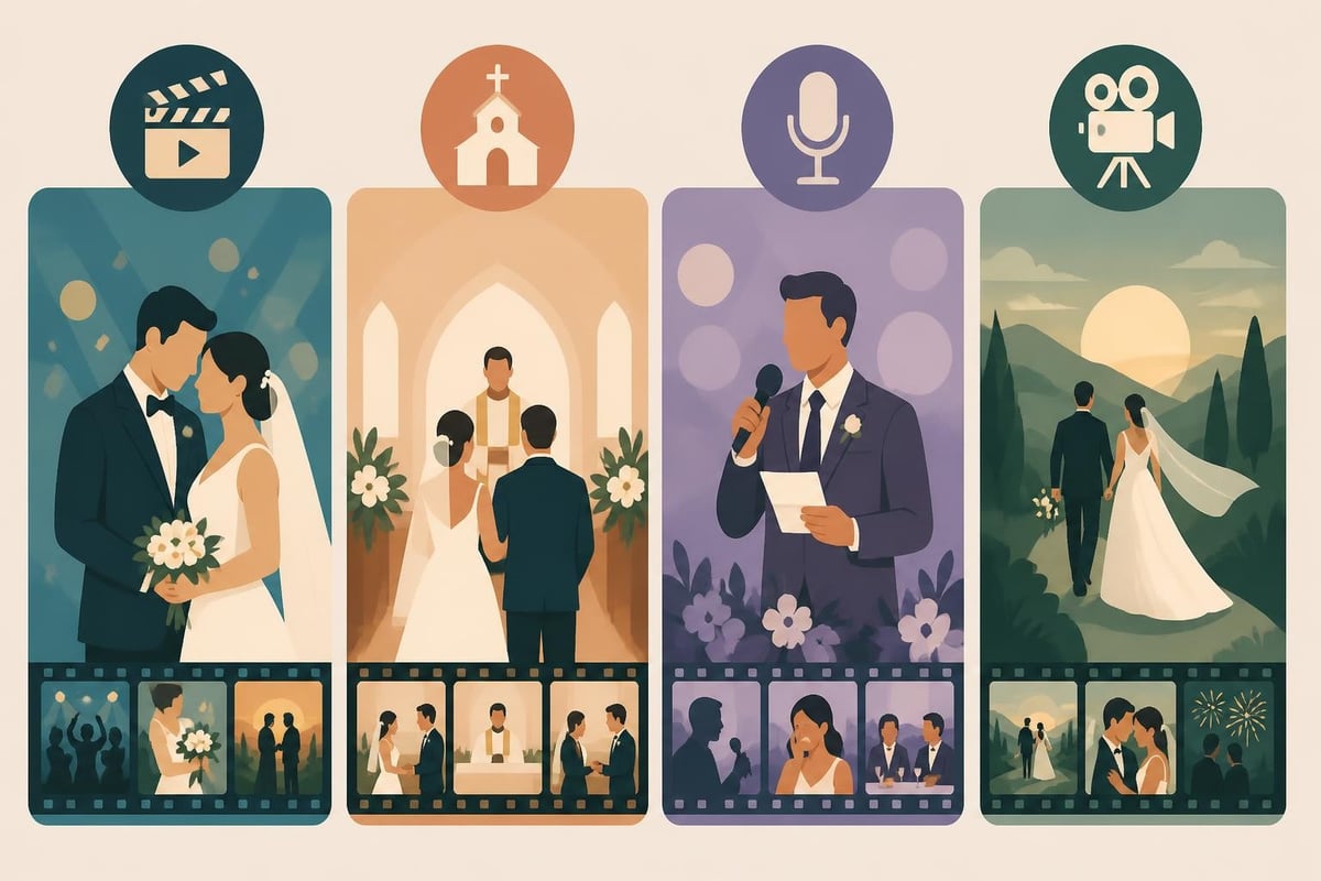 Wedding video deliverables comparison