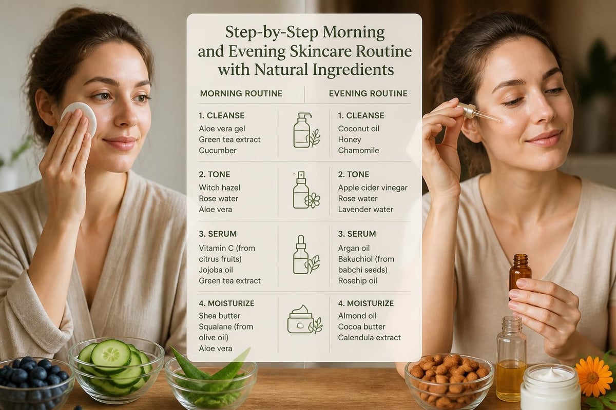 Building a natural skincare routine