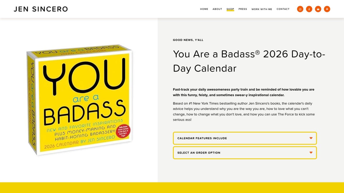 9 Essential Books About Changing Your Life in 2026 - You Are a Badass by Jen Sincero