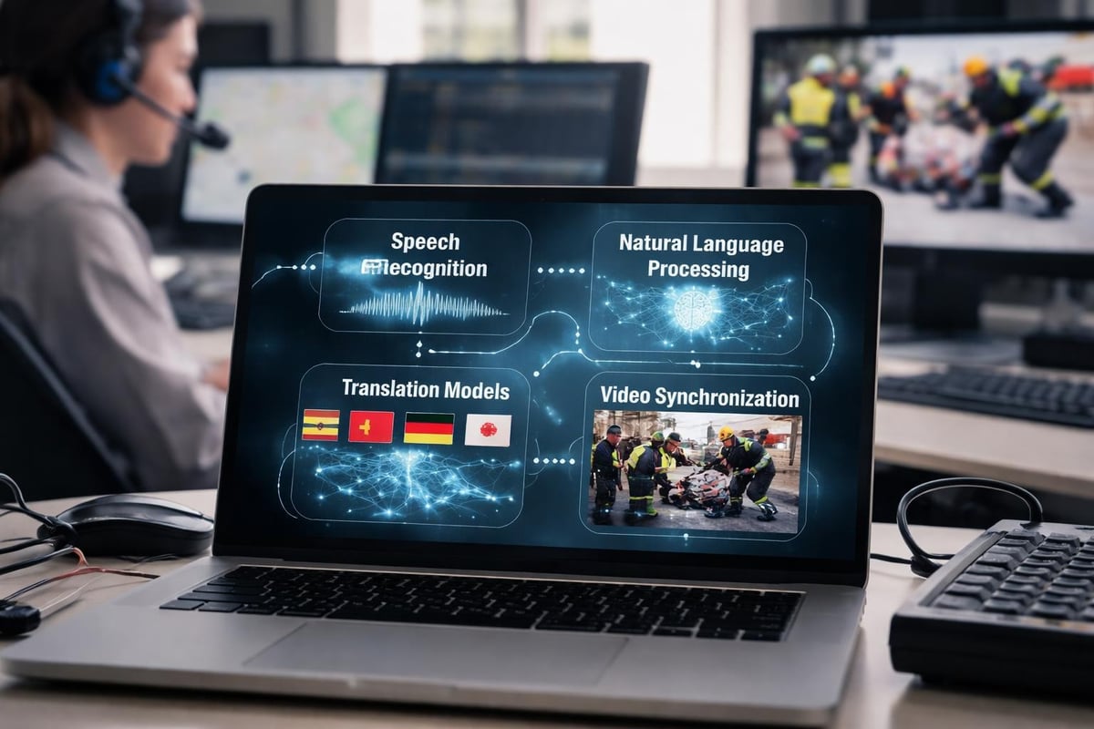 Video translation AI components
