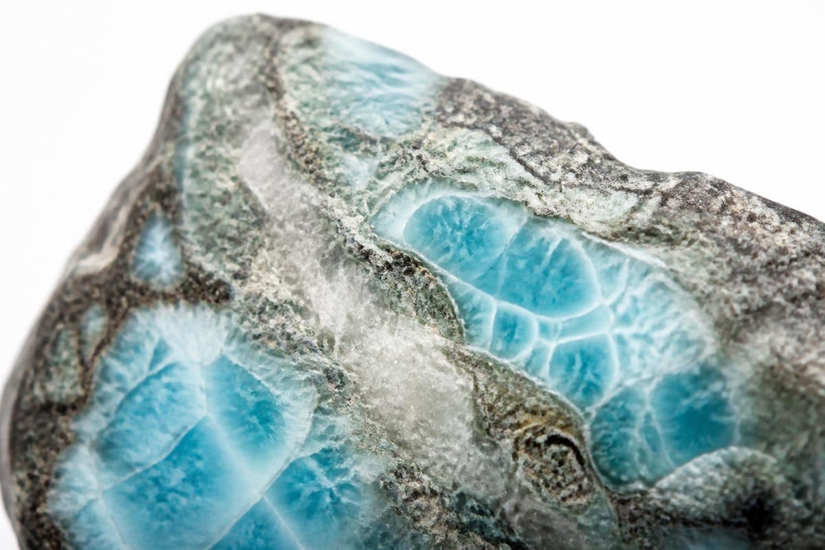 Larimar stone formation process