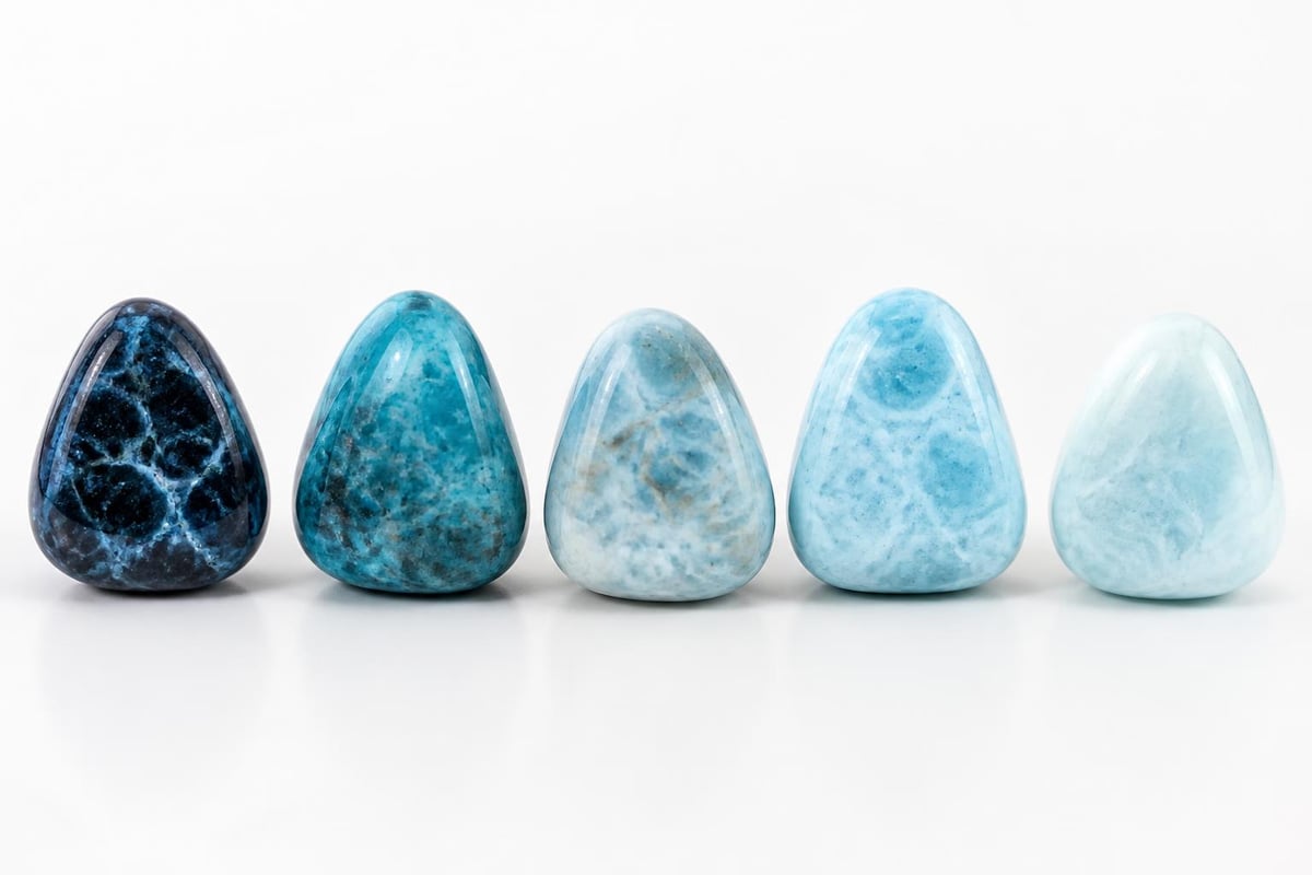 Larimar color variations meaning