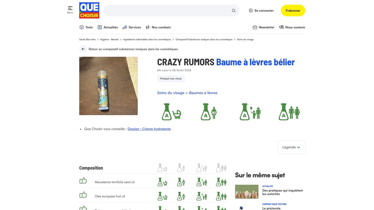 7 Baume à Lèvres Indispensables à Découvrir en 2026 - CRAZY RUMORS – Baume à lèvres bélier