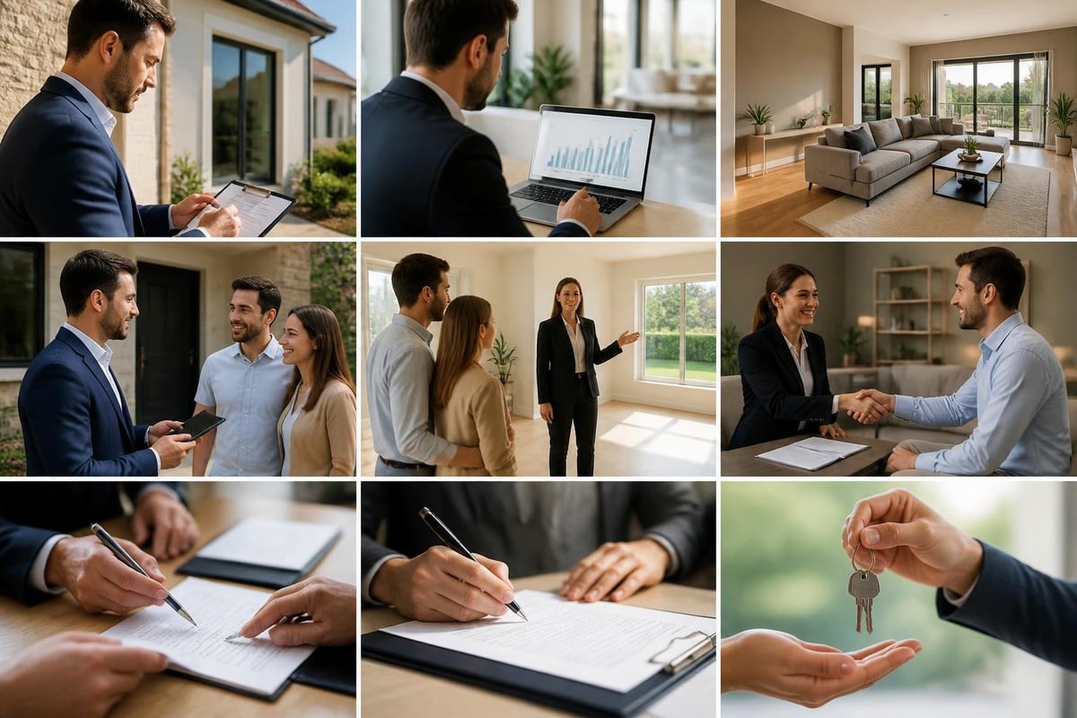Étapes de vente immobilière