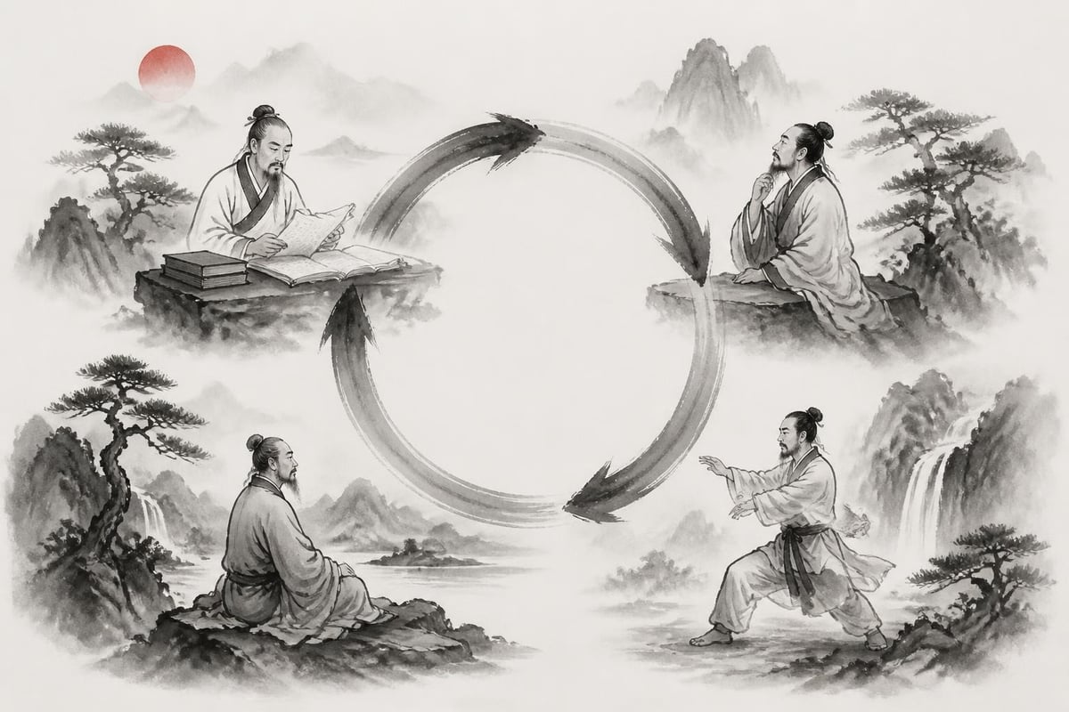 Deepening practice through study