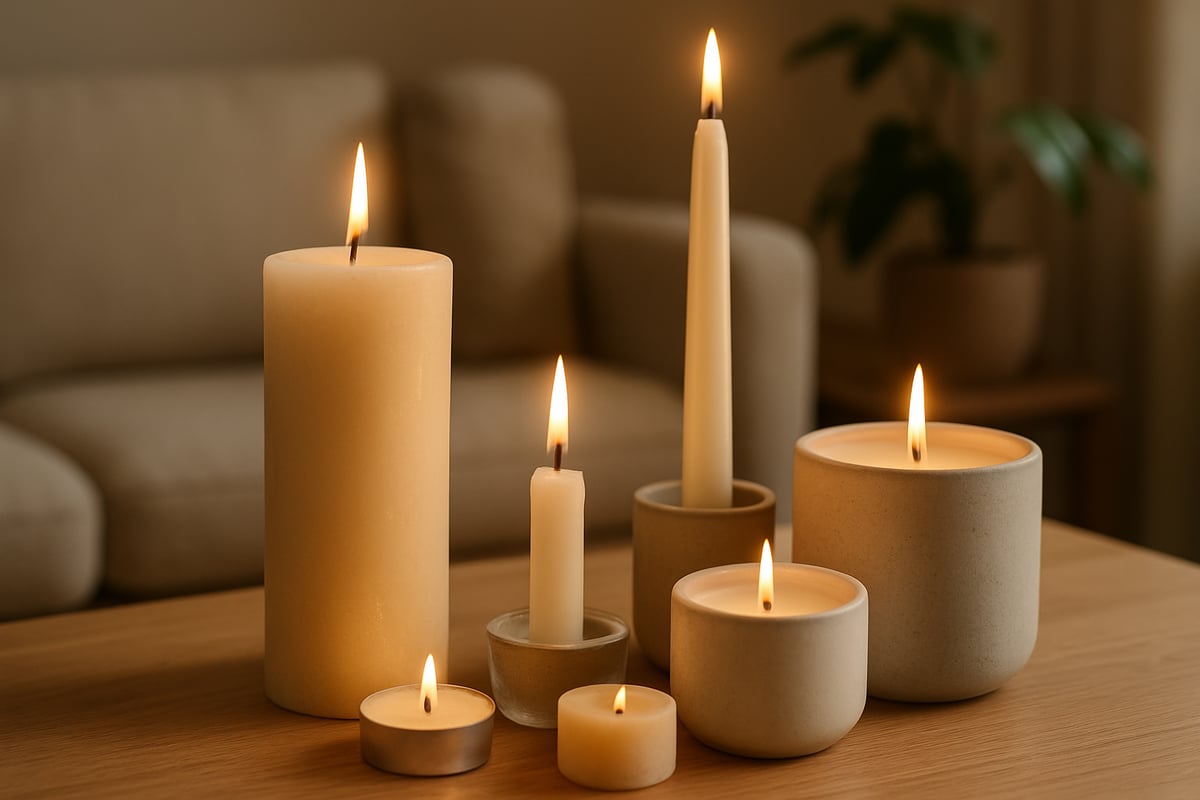 Choosing the Right Candle: Types, Materials, and Scents