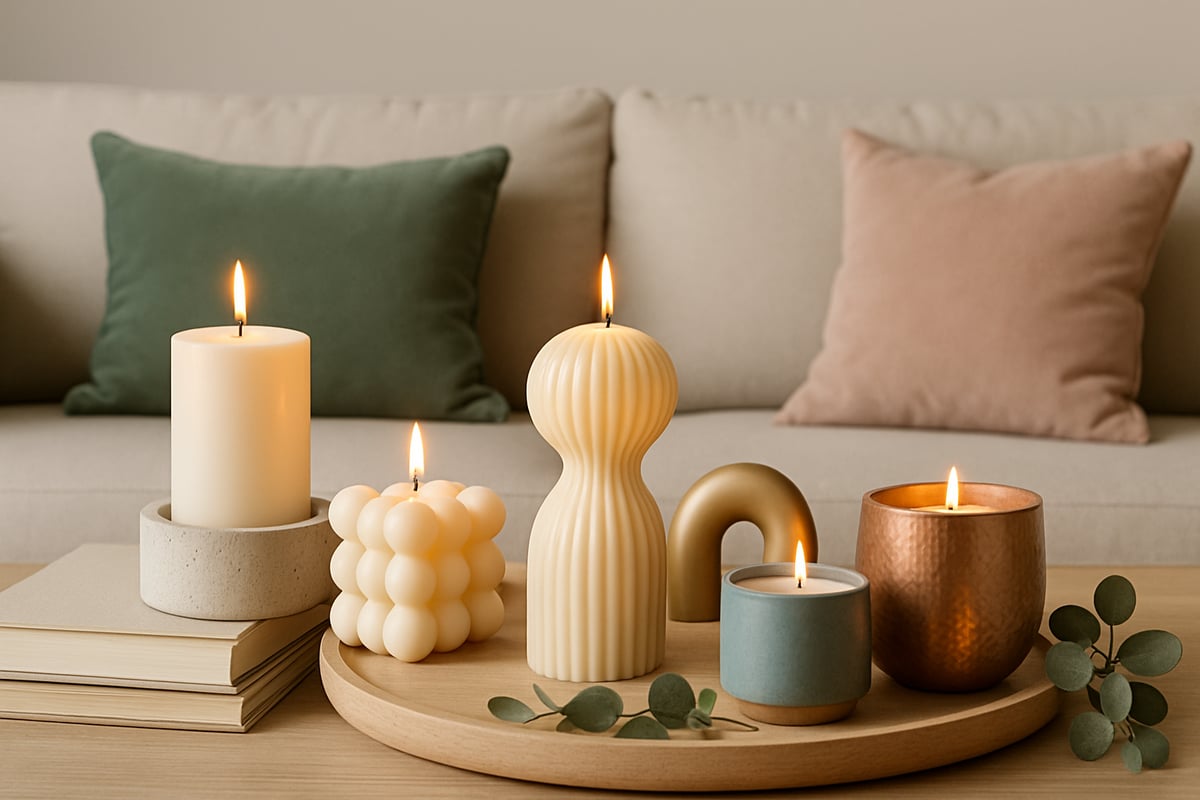 Styling Candles with Home Decor Trends in 2025