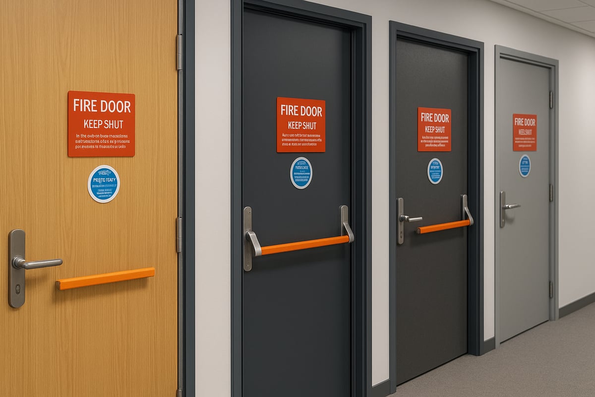 Selecting the Right Fire Door: Types, Materials, and Components