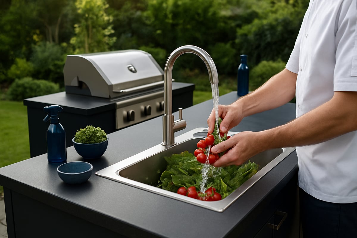 Why Every Outdoor Barbecue Needs a Sink