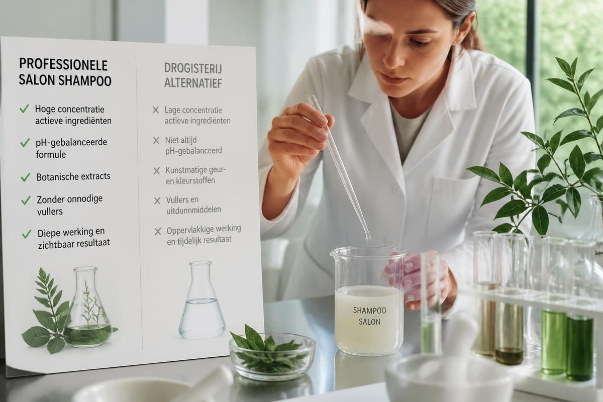 Salon shampoo formulation science