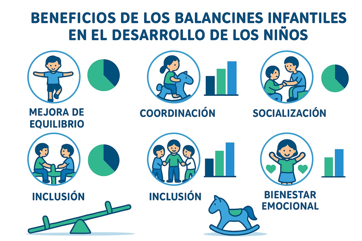 Beneficios del uso de balancines infantiles en el desarrollo de los niños