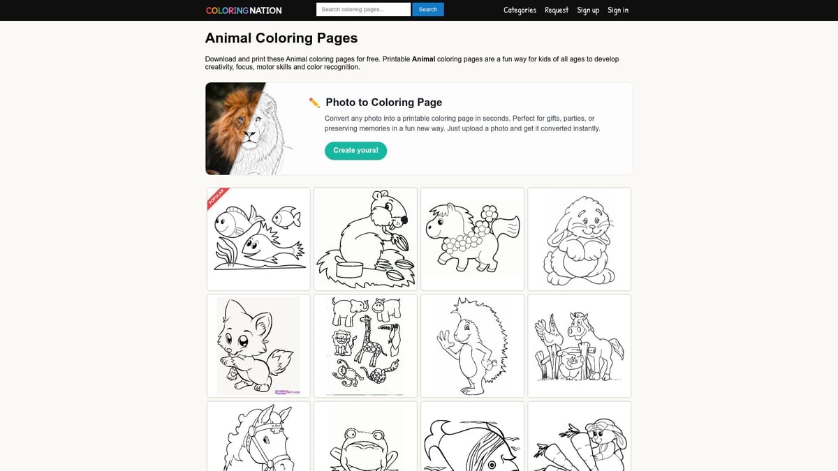 Top 10 Animals Coloring Printable Sheets for Kids 2026 - Coloring Home Animal Coloring Pages