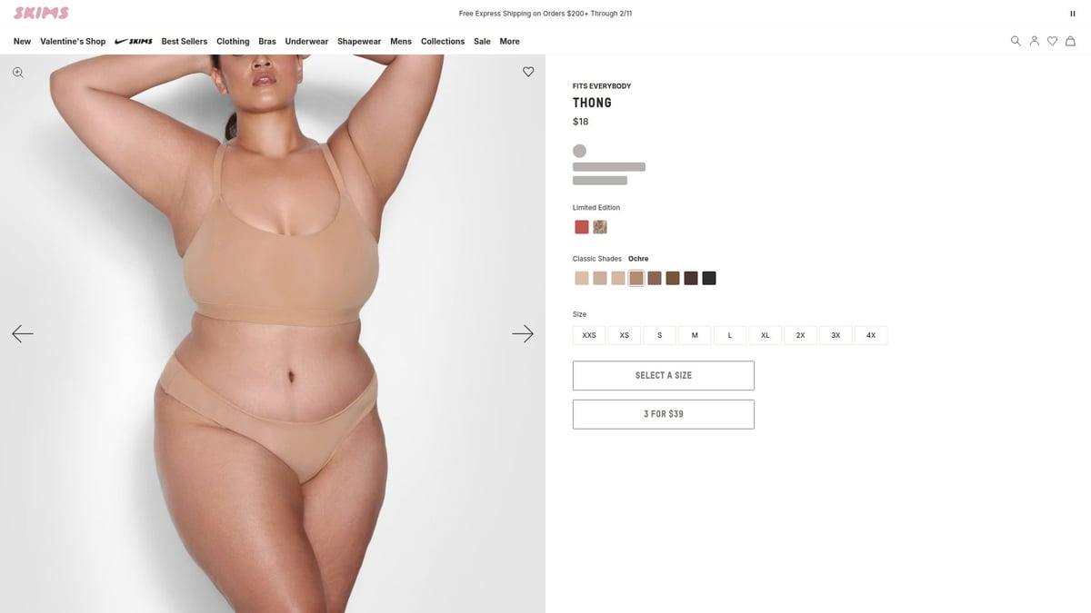 9 Essential Thong Panties For Ladies To Try In 2026 - Skims Fits Everybody Thong