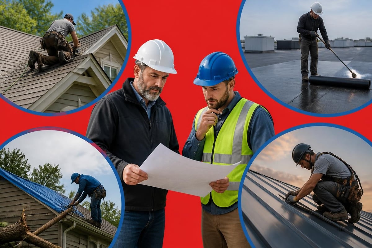 Roofing contractor organizational chart