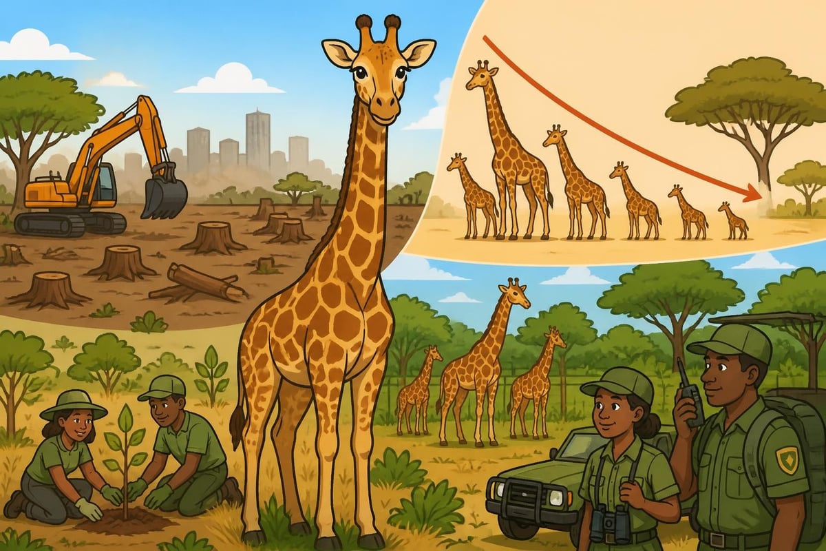 Giraffe bescherming