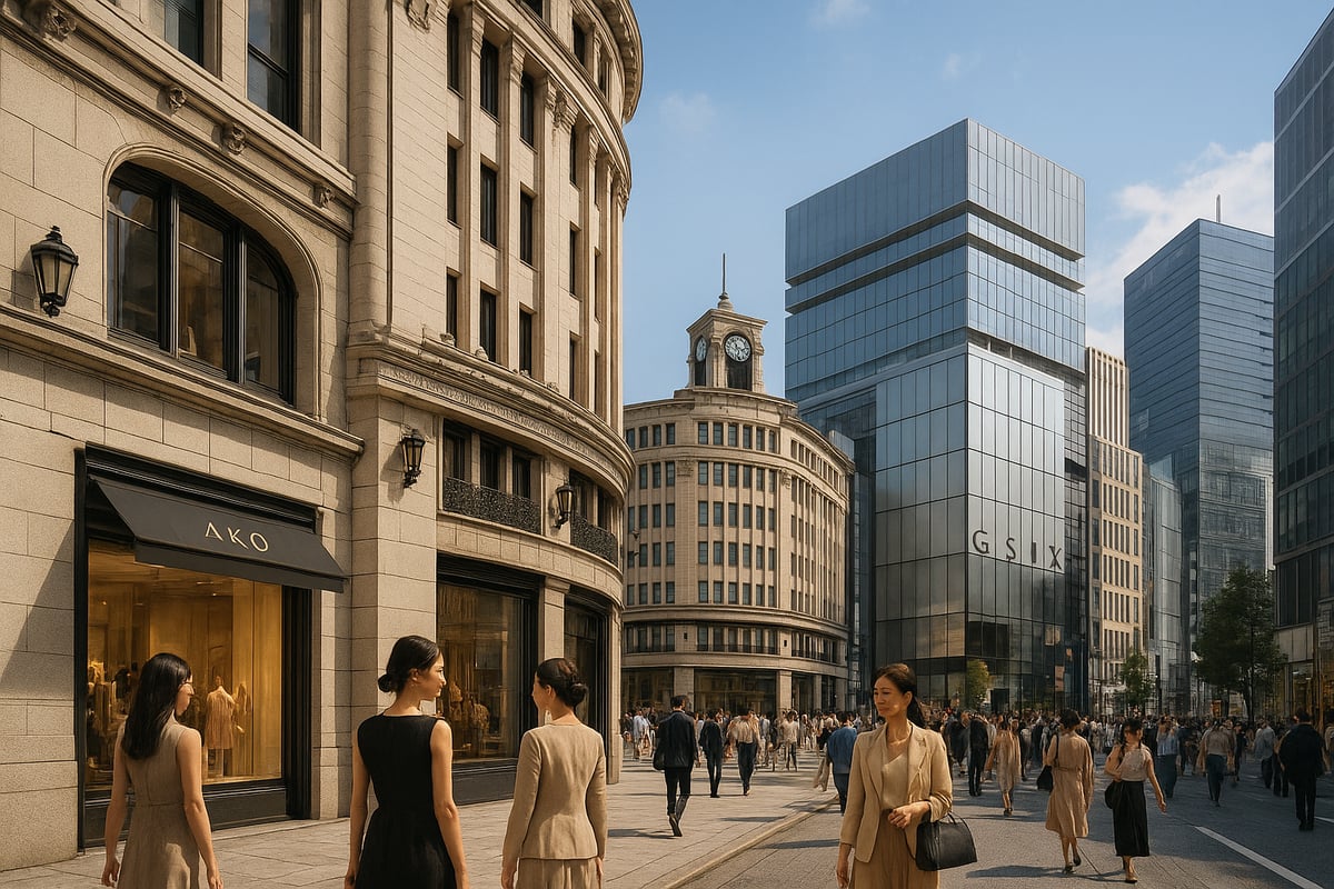 Ginza’s Storied Evolution: From Silver Mint to Style Mecca