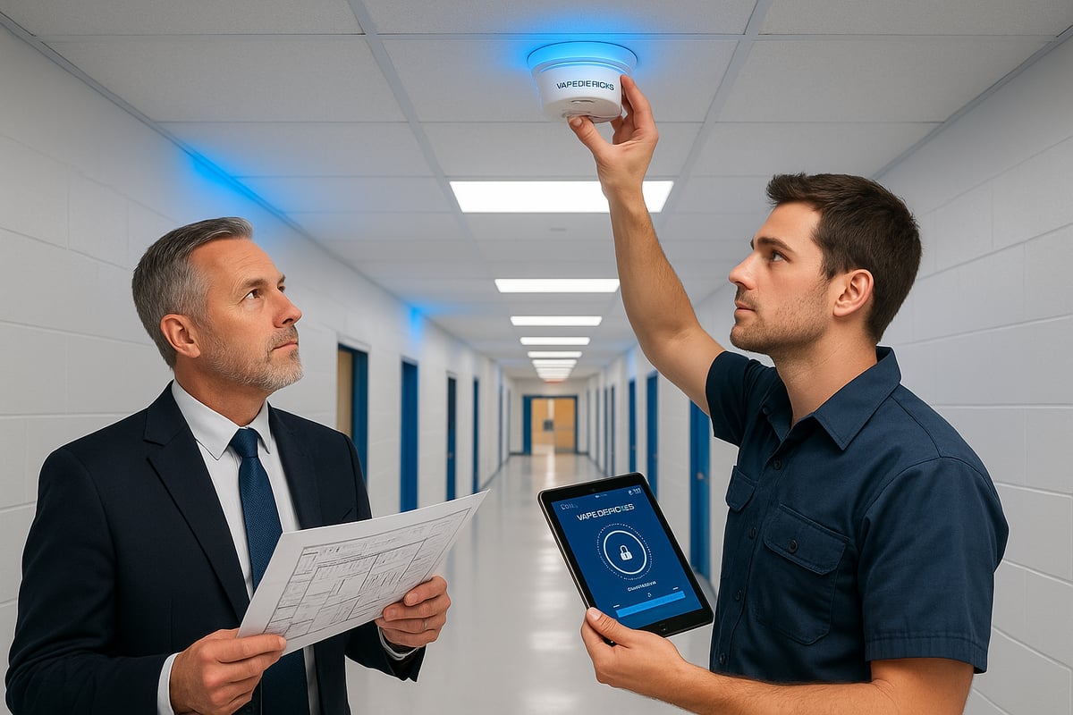 Step-by-Step Guide: Setting Up a Zero False Alarm Vape Detector System