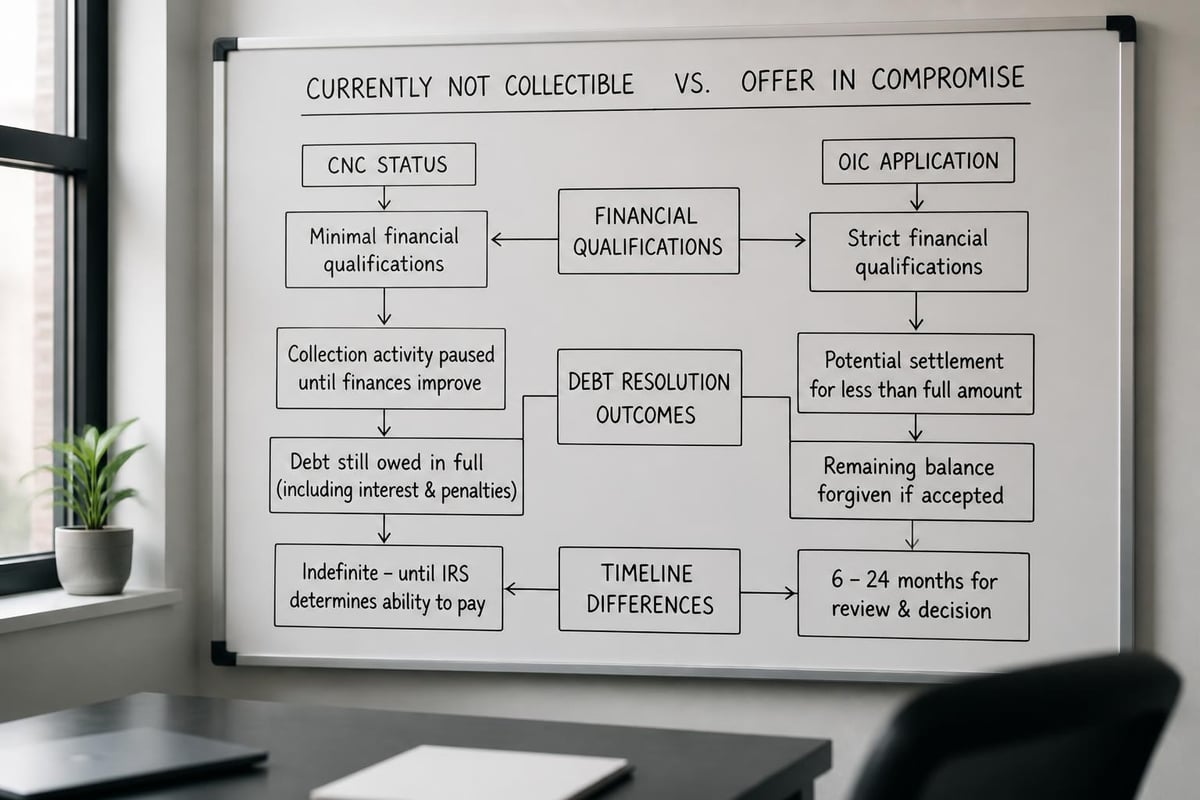 CNC versus Offer in Compromise decision tree