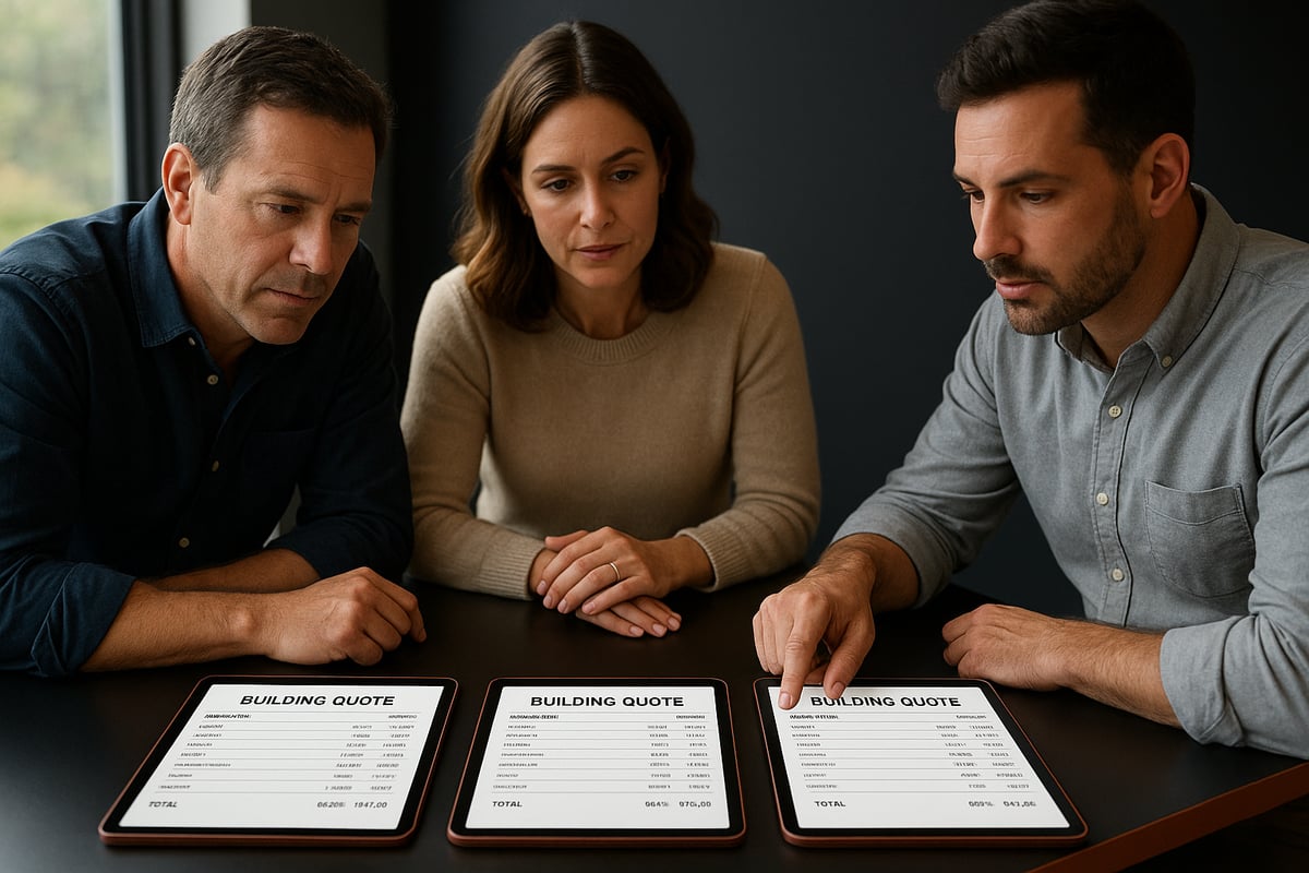 How to Compare Builders Quotes (and Avoid Costly Mistakes)