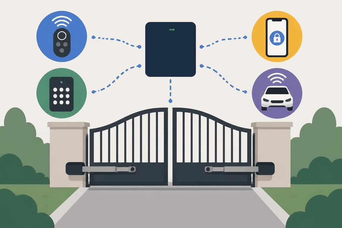 Electric Swing Gate Opener: Complete 2026 Guide 3 Access Control Technology Integration