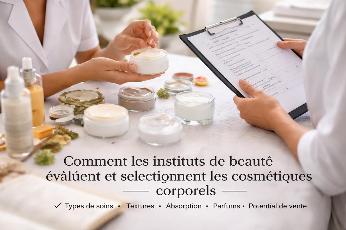 Sélection cosmétiques corps institut