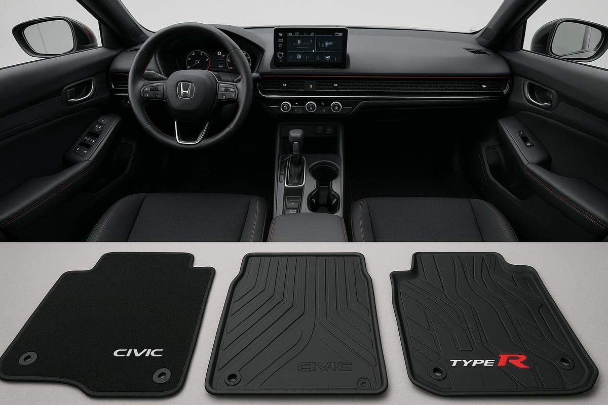 Auswahl und Kaufberatung: So finden Sie die richtigen Honda Civic Fußmatten