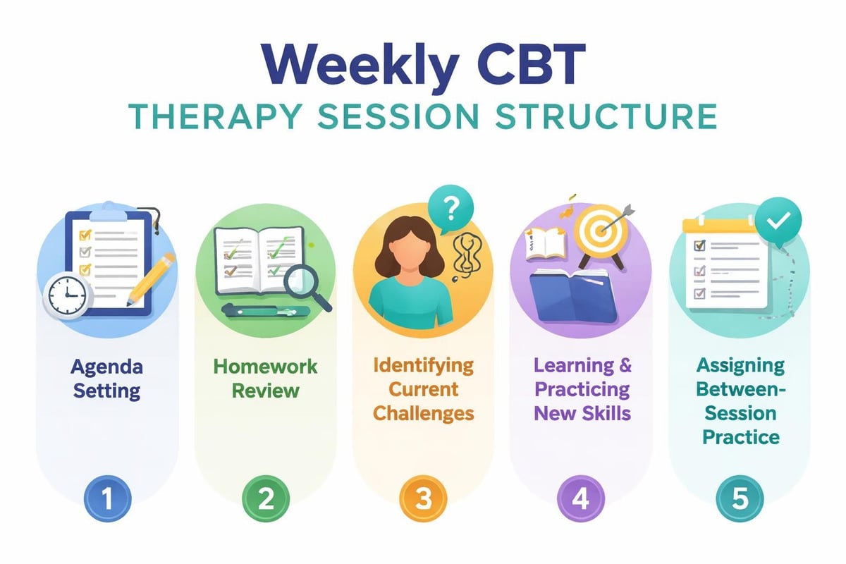 CBT therapy session elements