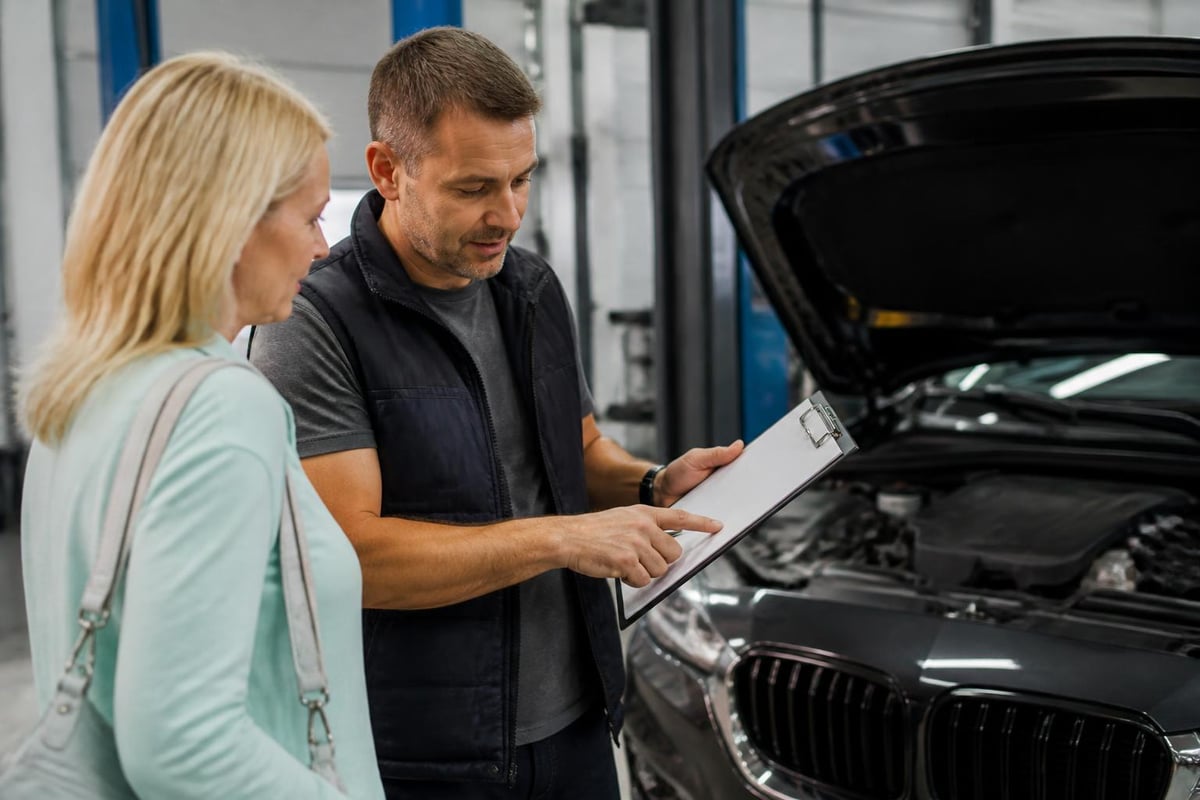 Vehicle service communication
